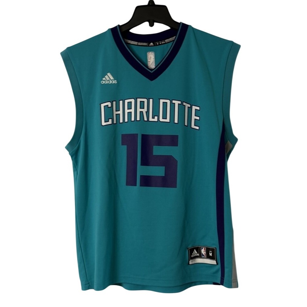 Adidas NBA Charlotte Hornets Kemba Walker Away Jersey #15 Mens Size Medium